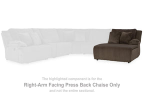 Top Tier Reclining Sectional with Chaise - Half Price Furniture