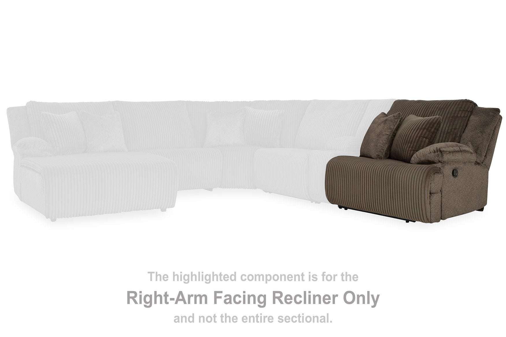 Top Tier Reclining Sectional - Half Price Furniture