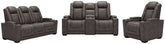 HyllMont Power Reclining Living Room Set - Half Price Furniture