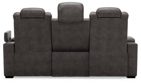 HyllMont Power Reclining Sofa - Half Price Furniture