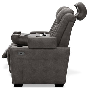 HyllMont Power Reclining Sofa - Half Price Furniture