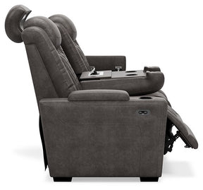 HyllMont Power Reclining Sofa - Half Price Furniture