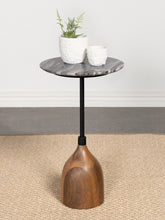 Ophelia Round Marble Top Side Table Black Ophelia Round Marble Top Side Table Black Half Price Furniture