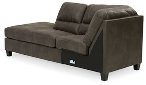 Navi 2-Piece Sectional with Chaise Half Price Furniture