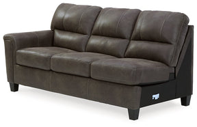 Navi 2-Piece Sectional with Chaise Half Price Furniture