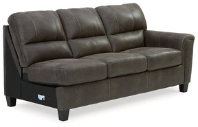 Navi 2-Piece Sectional with Chaise Half Price Furniture