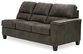 Navi 2-Piece Sectional with Chaise Half Price Furniture