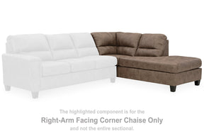 Navi 2-Piece Sectional Sofa Chaise - Half Price Furniture