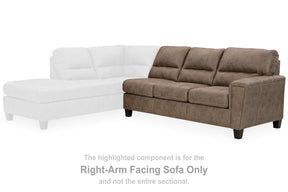 Navi 2-Piece Sectional Sofa Chaise - Half Price Furniture