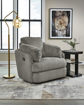 Tie-Breaker Swivel Glider Recliner - Half Price Furniture