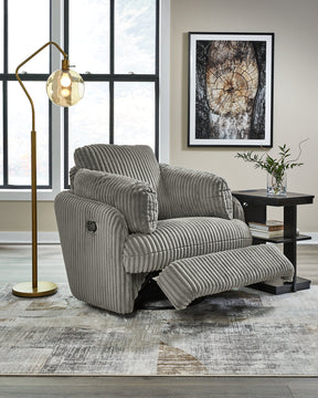 Tie-Breaker Swivel Glider Recliner - Half Price Furniture