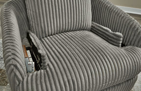 Tie-Breaker Swivel Glider Recliner - Half Price Furniture