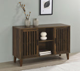 Torin 2-door Engineered Wood Accent Cabinet Dark Pine Half Price Furniture