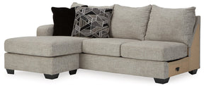 Megginson 2-Piece Sectional with Chaise - Half Price Furniture