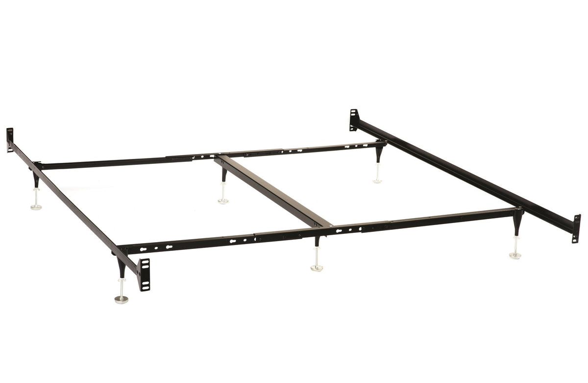 Esme Queen / Eastern King Bed Frame Black Half Price Furniture