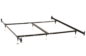 Esme Queen / Eastern King Bed Frame Black Half Price Furniture