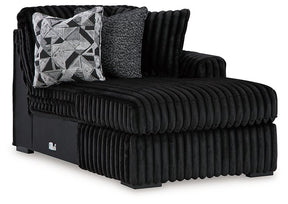 Midnight-Madness Sectional with Chaise - Half Price Furniture