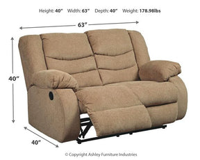 Tulen Reclining Loveseat - Half Price Furniture