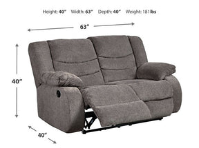 Tulen Reclining Loveseat - Half Price Furniture