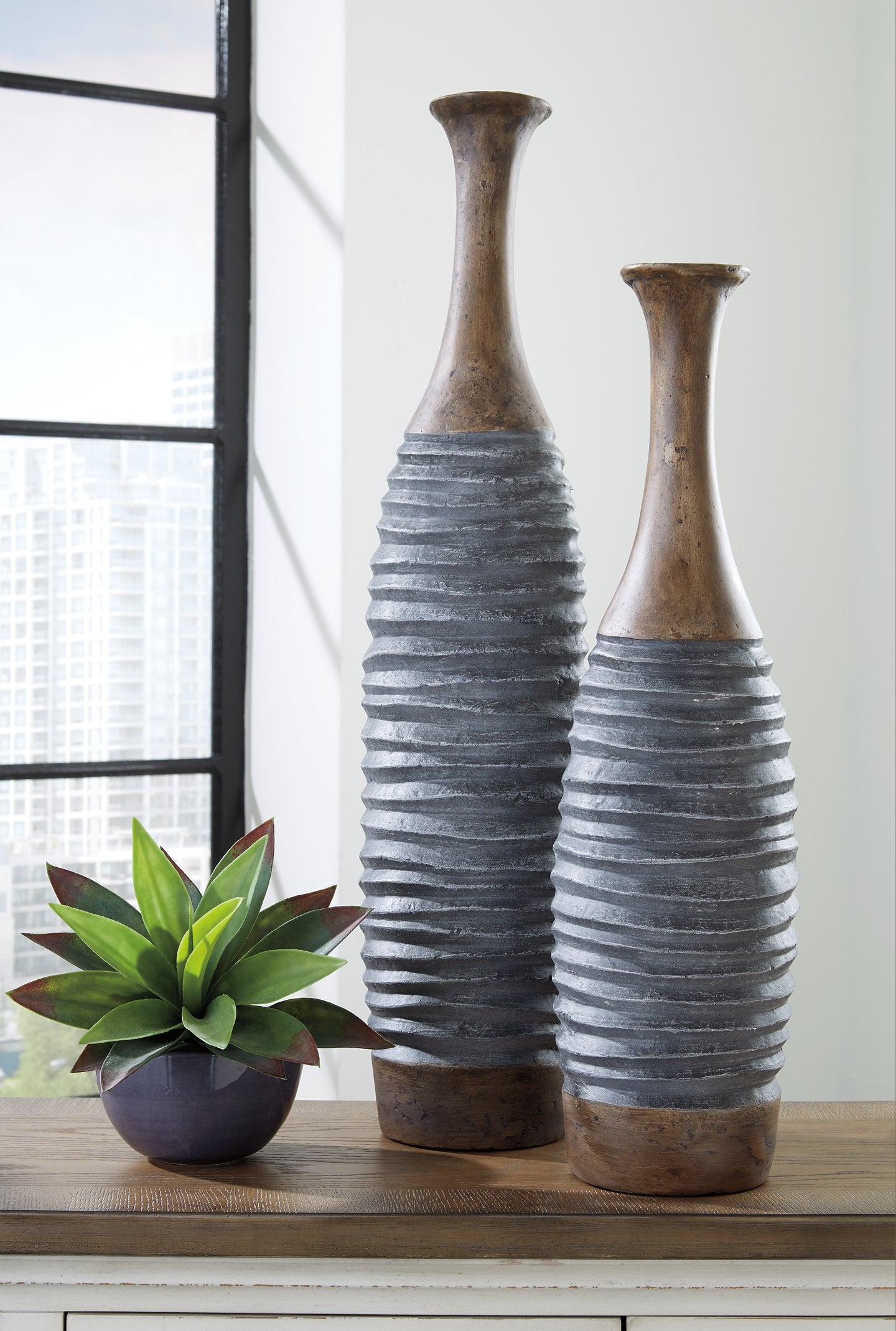 Blayze Vase (Set of 2)  Half Price Furniture