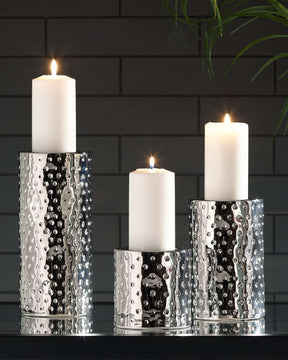 Marisa Candle Holder (Set of 3) - Half Price Furniture