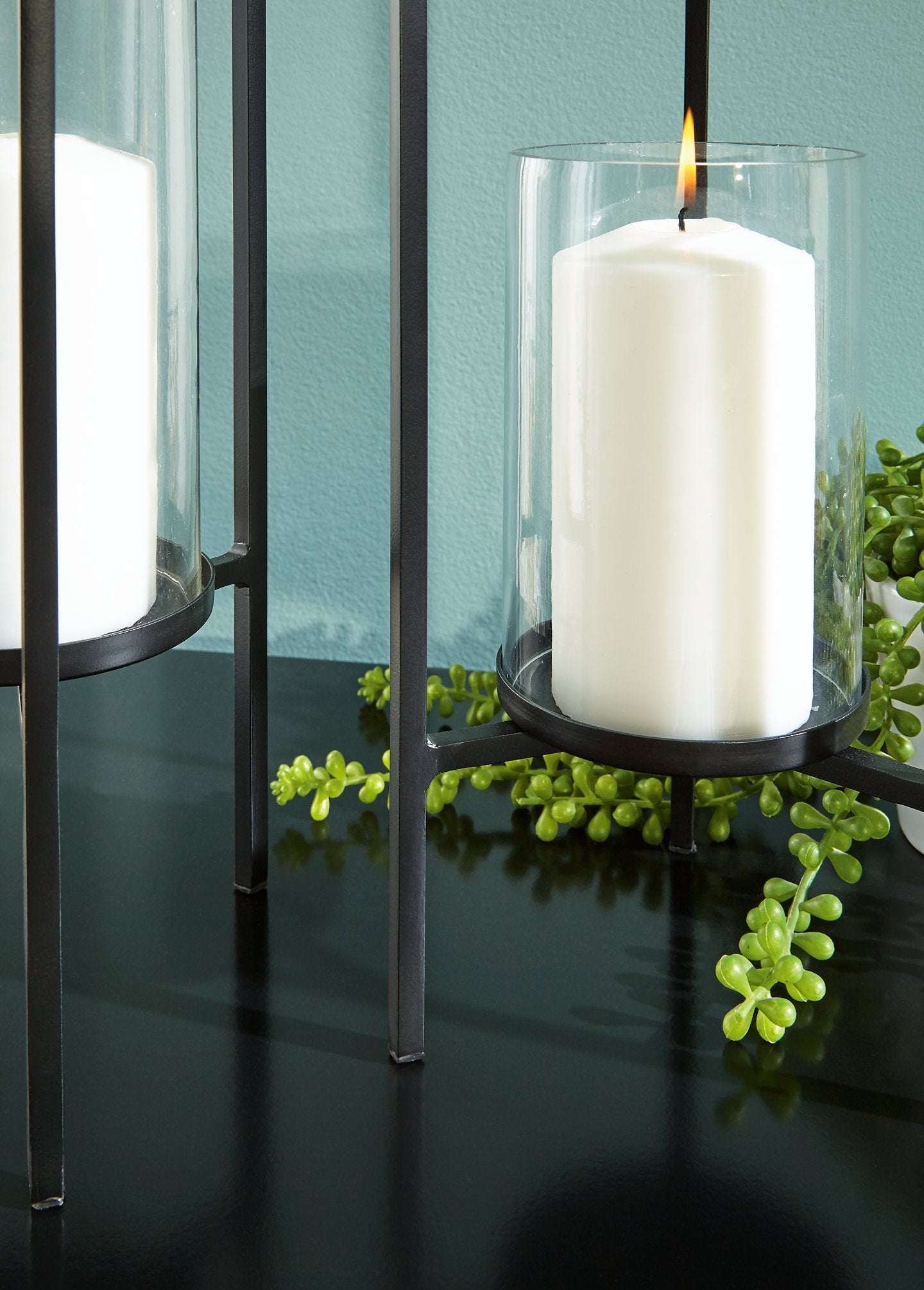 Ginette Candle Holder (Set of 2) - Half Price Furniture