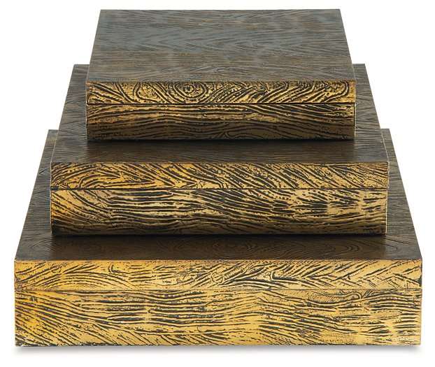 Keldy Box (Set of 3) - Half Price Furniture
