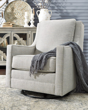 Kambria Swivel Glider Accent Chair - Half Price Furniture