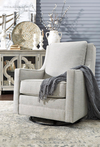 Kambria Swivel Glider Accent Chair - Half Price Furniture