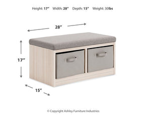 Blariden Storage Bench - Bench - Half Price Furniture