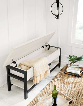Rhyson Storage Bench Half Price Furniture