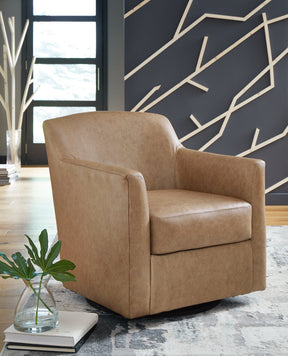 Bradney Swivel Accent Chair - Half Price Furniture