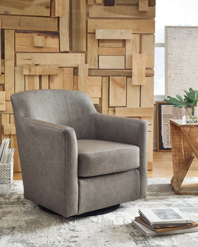 Bradney Swivel Accent Chair - Half Price Furniture