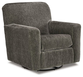 Herstow Swivel Glider Accent Chair - Half Price Furniture