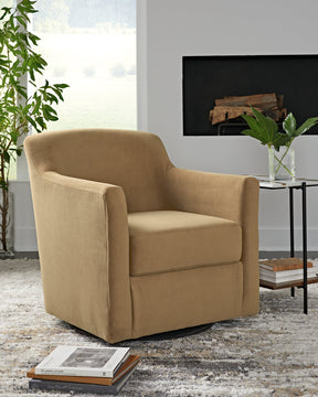 Bradney Swivel Accent Chair - Accent Chair - Half Price Furniture
