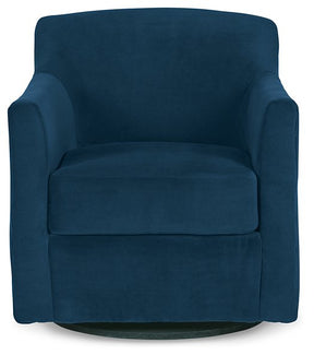 Bradney Swivel Accent Chair - Half Price Furniture