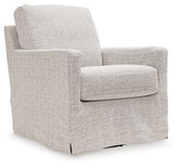 Nenana Next-Gen Nuvella Swivel Glider Accent Chair Half Price Furniture
