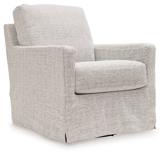 Nenana Next-Gen Nuvella Swivel Glider Accent Chair  Half Price Furniture