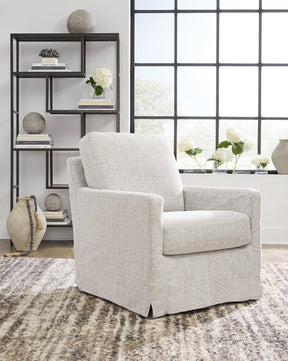 Nenana Next-Gen Nuvella Swivel Glider Accent Chair Half Price Furniture