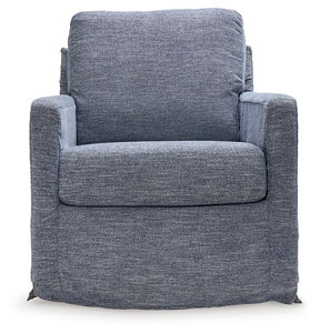 Nenana Next-Gen Nuvella Swivel Glider Accent Chair Half Price Furniture