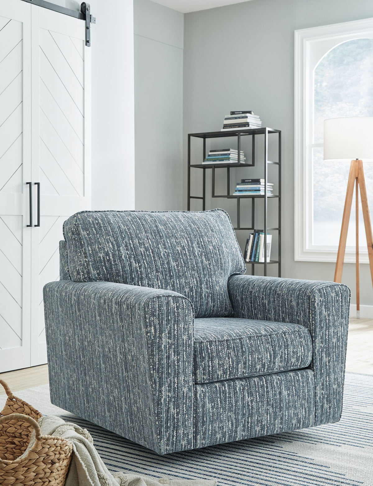 Aterburm Swivel Accent Chair - Accent Chair - Half Price Furniture