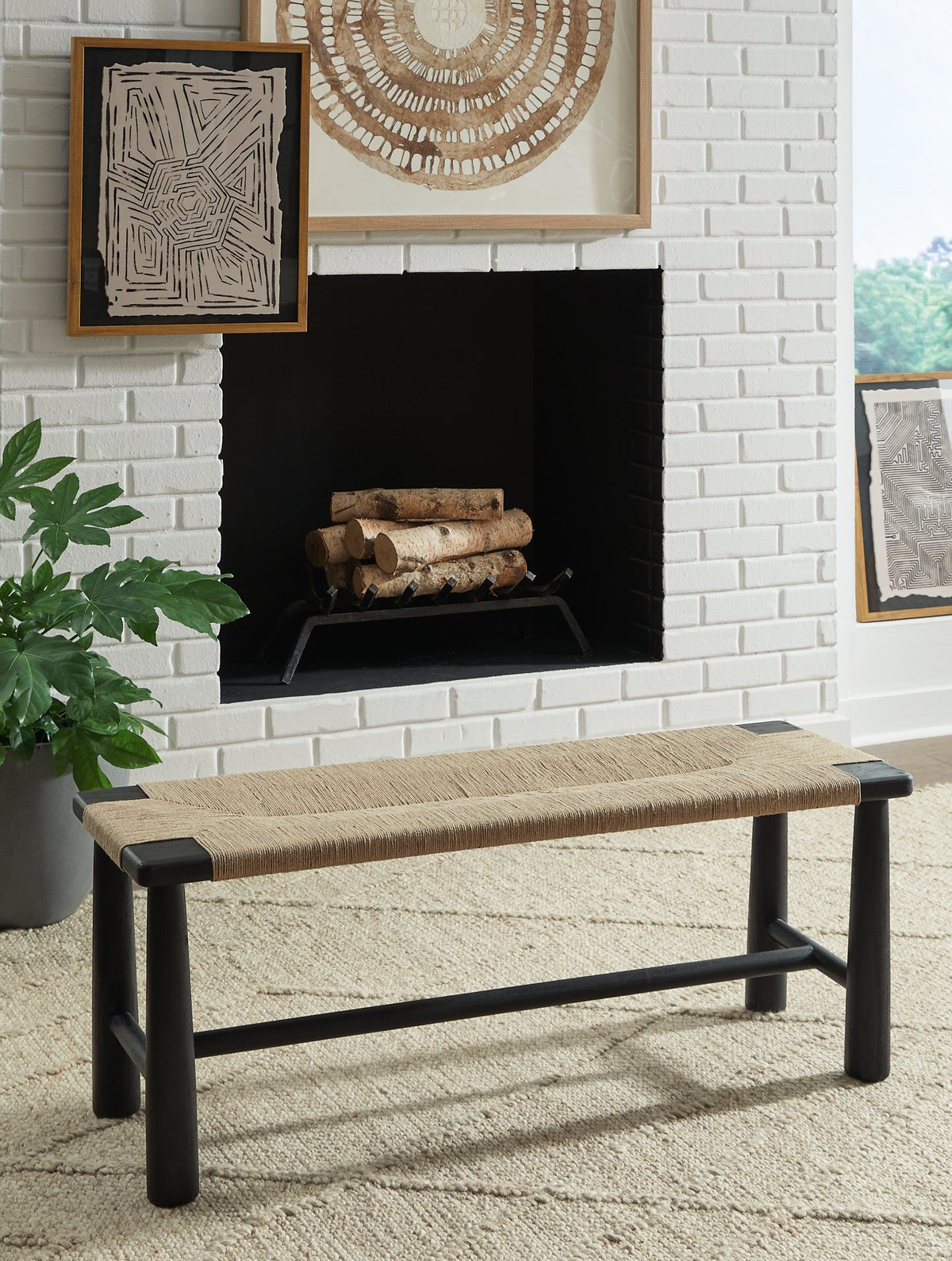 Acerman Accent Bench - Half Price Furniture