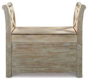 Fossil Ridge Accent Bench - Half Price Furniture