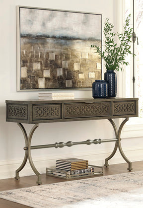 Quinnland Sofa/Console Table Half Price Furniture