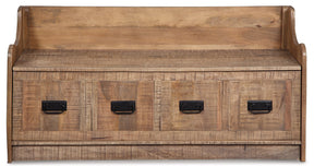 Garrettville Storage Bench - Half Price Furniture