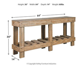 Susandeer Sofa/Console Table - Half Price Furniture