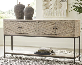 Roanley Sofa/Console Table - Half Price Furniture