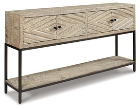 Roanley Sofa/Console Table  Half Price Furniture