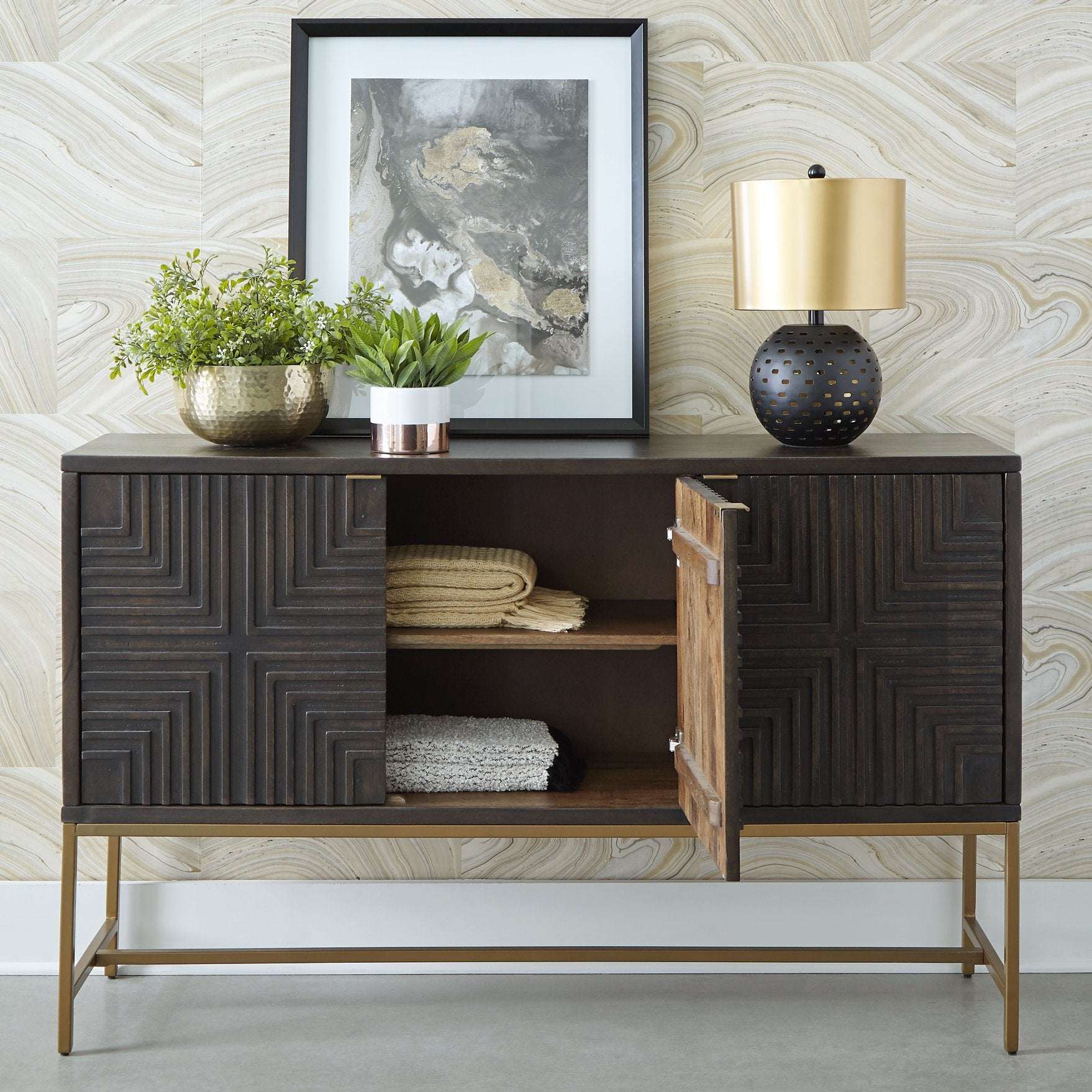 Elinmore Accent Cabinet - Accent Cabinet - Half Price Furniture