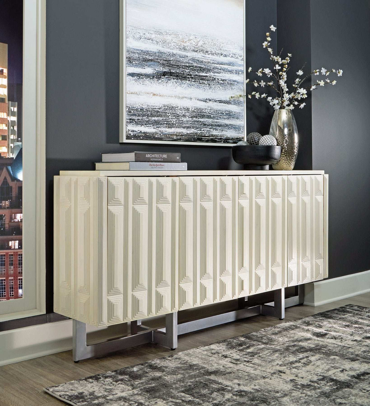 Ornawel Accent Cabinet Half Price Furniture
